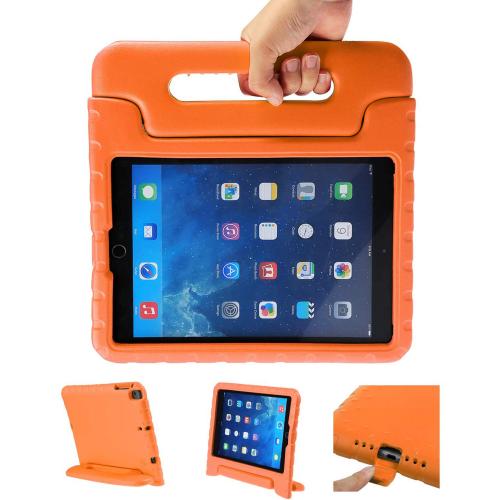 iMoshion Kidsproof Backcover met handvat voor de iPad (2018) / (2017) - Oranje