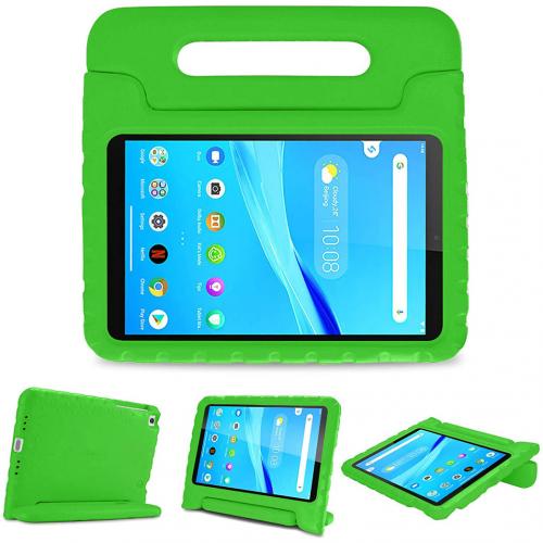 iMoshion Kidsproof Backcover met handvat voor de Lenovo Tab M8 / M8 FHD - Groen