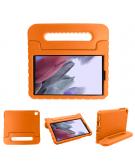 iMoshion Kidsproof Backcover met handvat voor de Samsung Galaxy Tab A7 Lite - Oranje