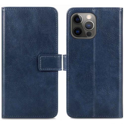 iMoshion Luxe Booktype iPhone 13 Pro Max - Donkerblauw