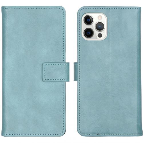 iMoshion Luxe Booktype voor de iPhone 12 Pro Max - Lichtblauw