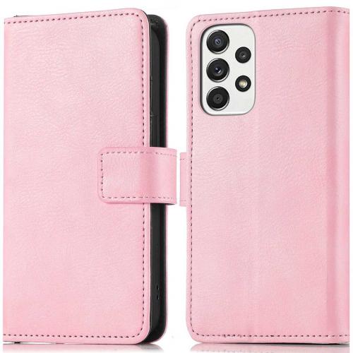 iMoshion Luxe Booktype voor de Samsung Galaxy A33 - Roze