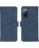 iMoshion Luxe Booktype voor de Samsung Galaxy S20 FE - Donkerblauw