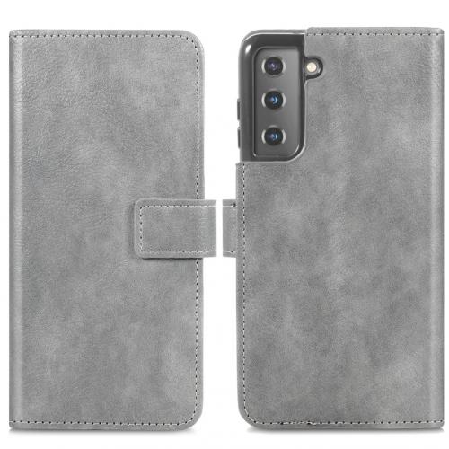 iMoshion Luxe Booktype voor de Samsung Galaxy S21 - Grijs