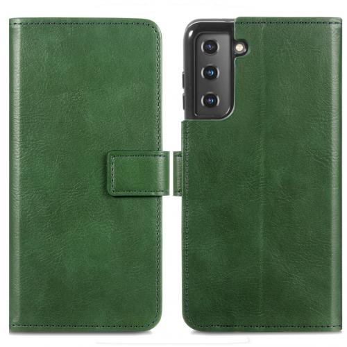 iMoshion Luxe Booktype voor de Samsung Galaxy S21 Plus - Groen