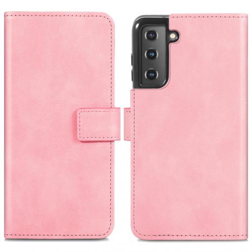 iMoshion Luxe Booktype voor de Samsung Galaxy S21 - Roze