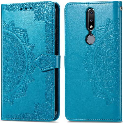 iMoshion Mandala Booktype voor de Nokia 2.4 - Turquoise