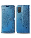 iMoshion Mandala Booktype voor de Samsung Galaxy A02s - Turquoise