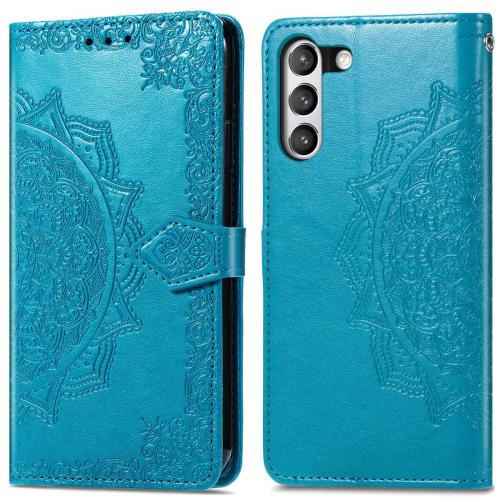 iMoshion Mandala Booktype voor de Samsung Galaxy S21 FE - Turquoise