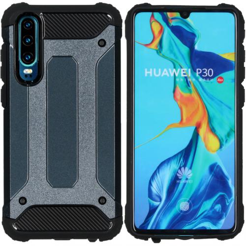 iMoshion Rugged Xtreme Backcover voor de Huawei P30 - Donkerblauw
