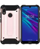 iMoshion Rugged Xtreme Backcover voor de Huawei Y6 (2019) - Rosé Goud