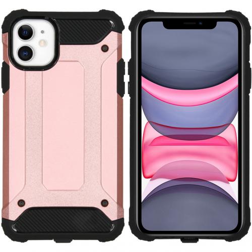 iMoshion Rugged Xtreme Backcover voor de iPhone 11 - Rosé Goud