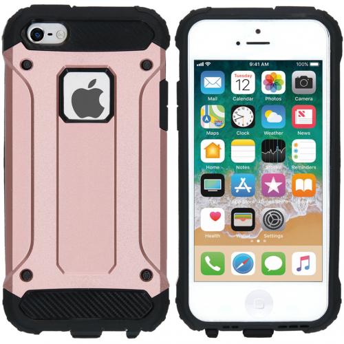 iMoshion Rugged Xtreme Backcover voor de iPhone SE / 5 / 5s - Rosé Goud