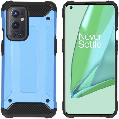 iMoshion Rugged Xtreme Backcover voor de OnePlus 9 Pro - Lichtblauw