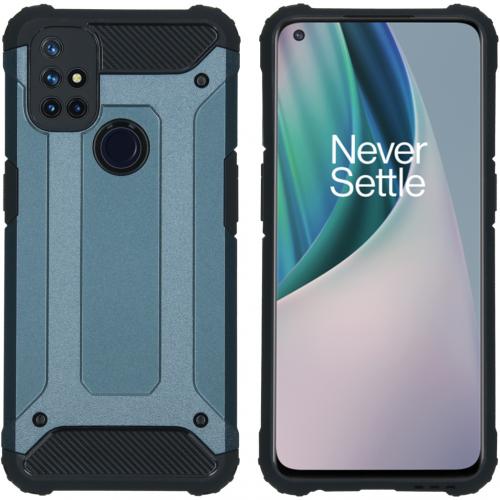 iMoshion Rugged Xtreme Backcover voor de OnePlus Nord N10 5G - Donkerblauw