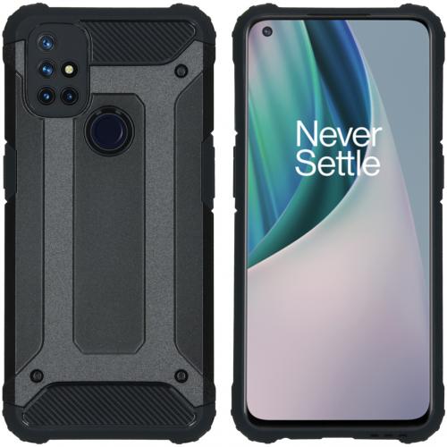 iMoshion Rugged Xtreme Backcover voor de OnePlus Nord N10 5G - Zwart