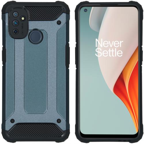 iMoshion Rugged Xtreme Backcover voor de OnePlus Nord N100 - Donkerblauw