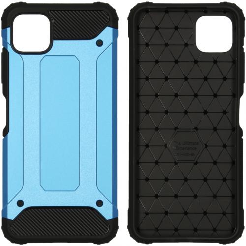 iMoshion Rugged Xtreme Backcover voor de Samsung Galaxy A22 (5G) - Lichtblauw