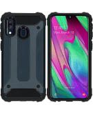 iMoshion Rugged Xtreme Backcover voor de Samsung Galaxy A40 - Donkerblauw