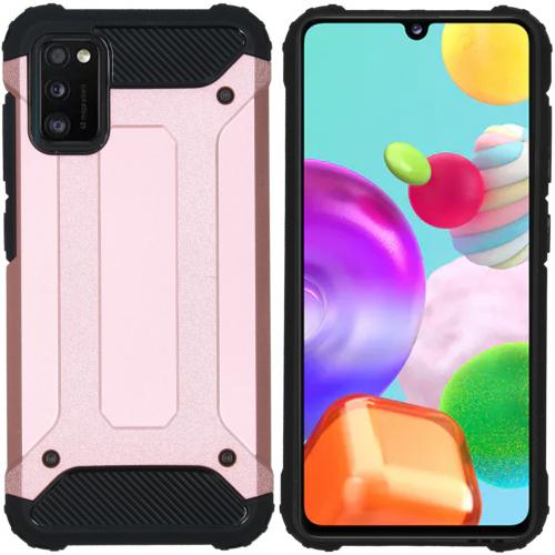 iMoshion Rugged Xtreme Backcover voor de Samsung Galaxy A41 - Rosé Goud