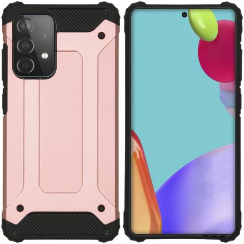 iMoshion Rugged Xtreme Backcover voor de Samsung Galaxy A52(s) (5G/4G) - Rosé Goud