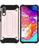iMoshion Rugged Xtreme Backcover voor de Samsung Galaxy A70 - Rosé Goud