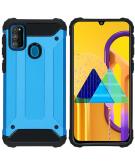 iMoshion Rugged Xtreme Backcover voor de Samsung Galaxy M30s / M21 - Lichtblauw