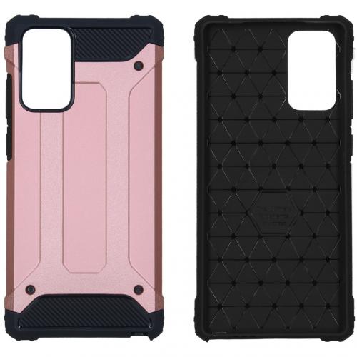 iMoshion Rugged Xtreme Backcover voor de Samsung Galaxy Note 20 - Rosé Goud