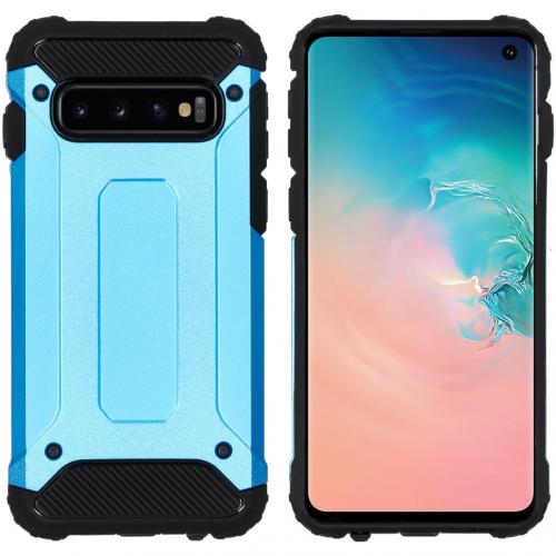 iMoshion Rugged Xtreme Backcover voor de Samsung Galaxy S10 - Lichtblauw