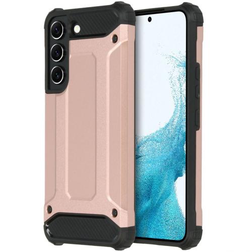 iMoshion Rugged Xtreme Backcover voor de Samsung Galaxy S22 - Rosé Goud