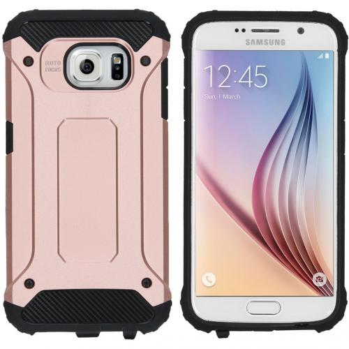 iMoshion Rugged Xtreme Backcover voor de Samsung Galaxy S6 - Rosé Goud