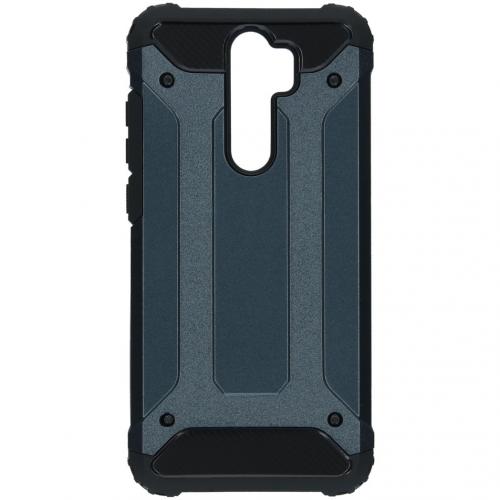 iMoshion Rugged Xtreme Backcover voor de Xiaomi Redmi Note 8 Pro - Donkerblauw