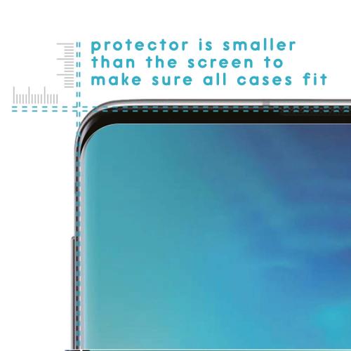 iMoshion Screenprotector Folie 3 Pack + Camera Protector Glas voor de Samsung Galaxy S10