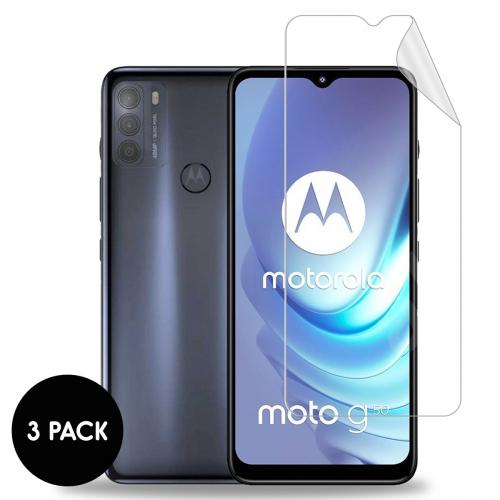 iMoshion Screenprotector Folie 3 pack voor de Motorola Moto G50