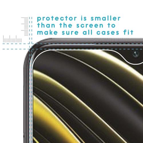iMoshion Screenprotector Folie 3 pack voor de Xiaomi Poco M3