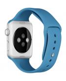 iMoshion Siliconen bandje voor de Apple Watch Series 1-7 / SE - 38/40/41 mm - Blauw