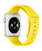 iMoshion Siliconen bandje voor de Apple Watch Series 1-7 / SE - 38/40/41 mm - Geel