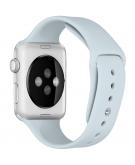 iMoshion Siliconen bandje voor de Apple Watch Series 1-7 / SE - 38/40/41 mm - Lichtblauw