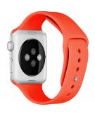 iMoshion Siliconen bandje voor de Apple Watch Series 1-7 / SE - 38/40/41 mm - Oranje