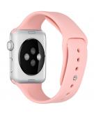 iMoshion Siliconen bandje voor de Apple Watch Series 1-7 / SE - 42/44/45 mm  - Roze