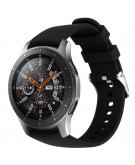 iMoshion Siliconen bandje voor de Samsung Galaxy Watch 42 mm - Zwart