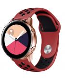 iMoshion Siliconen sport bandje Galaxy Watch 40/42mm / Active 2 42/44mm / Watch 3 41mm - Rood