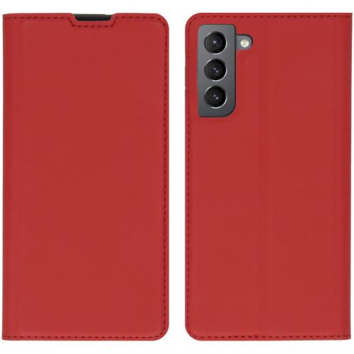 iMoshion Slim Folio Book Case voor de Samsung Galaxy S21 - Rood
