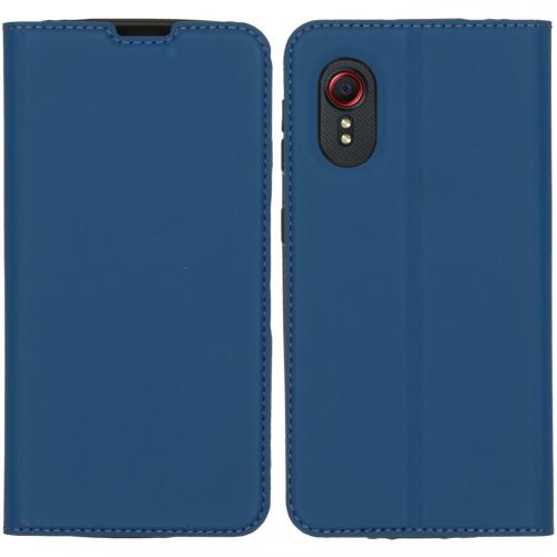 iMoshion Slim Folio Book Case voor de Samsung Galaxy Xcover 5 - Donkerblauw