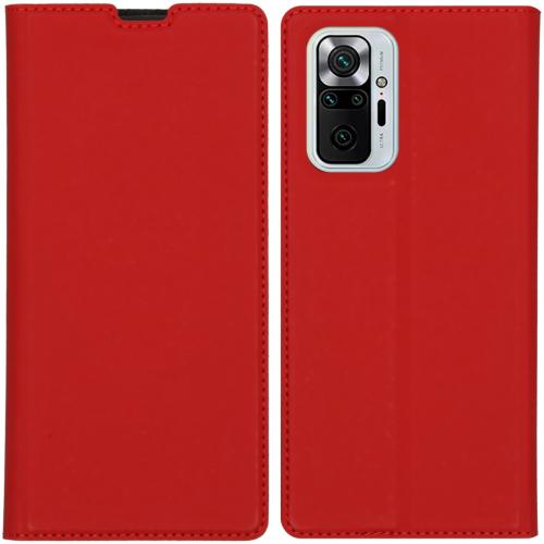 iMoshion Slim Folio Book Case voor de Xiaomi Redmi Note 10 Pro - Rood