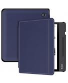 iMoshion Slim Hard Case Booktype voor de Kobo Libra H2O - Donkerblauw