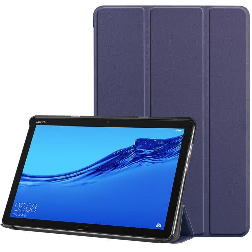 iMoshion Trifold Bookcase voor de Huawei MediaPad M5 Lite 10.1 inch - Donkerblauw
