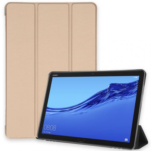 iMoshion Trifold Bookcase voor de Huawei MediaPad M5 Lite 10.1 inch - Rosé Goud