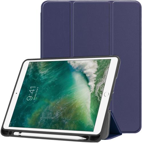 iMoshion Trifold Bookcase voor de iPad (2018) / (2017) / Air 2 / Air - Donkerblauw