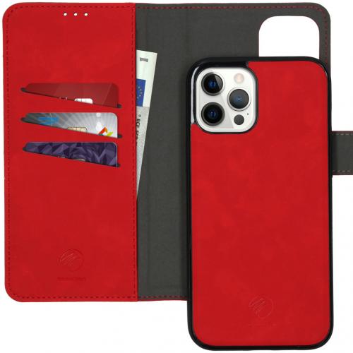 iMoshion Uitneembare 2-in-1 Luxe Booktype voor de iPhone 12 Pro Max - Rood